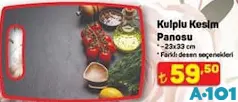 KULPLU KESİM PANOSU 23X33 CM KULPLU KESİM PANOSU 23X33 CM